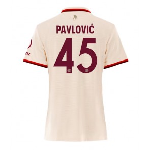 Bayern Munich Aleksandar Pavlovic #45 Tredje Tröja Dam 2024-25 Kortärmad